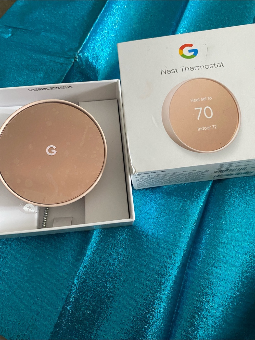 Google Nest Thermostat - Copper